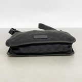 ★最終価格★SALE【6dd5478-k】グッチ ショルダーバッグ GGキャンバス 91762 キャンバス ブラック シルバー金具【中古】レディース