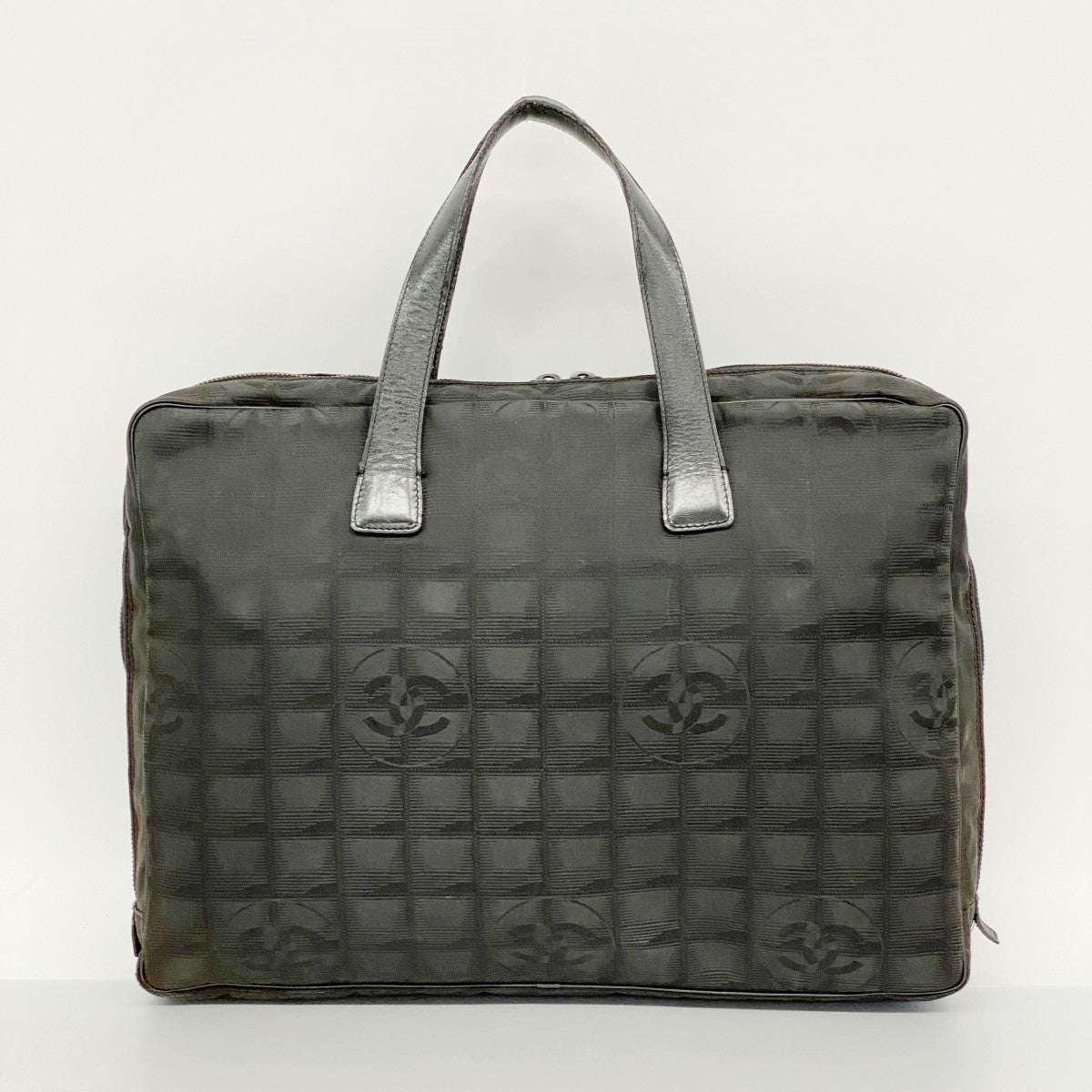 ★最終価格★SALE【6de5546-k】シャネル ハンドバッグ ニュートラベル ナイロン ブラック【中古】レディース