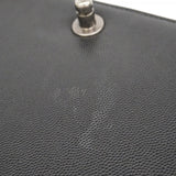 ★最終価格★SALE【6de5557】シャネル ショルダーバッグ ボーイシャネル チェーンショルダー キャビアスキン ブラック シルバー金具【中古】レディース