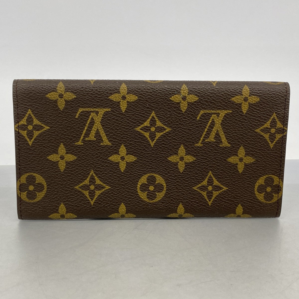 ★SALE【6de5636】ルイヴィトン 長財布 モノグラム ポルト円3カルトクレディ M61818 ブラウン【中古】レディース