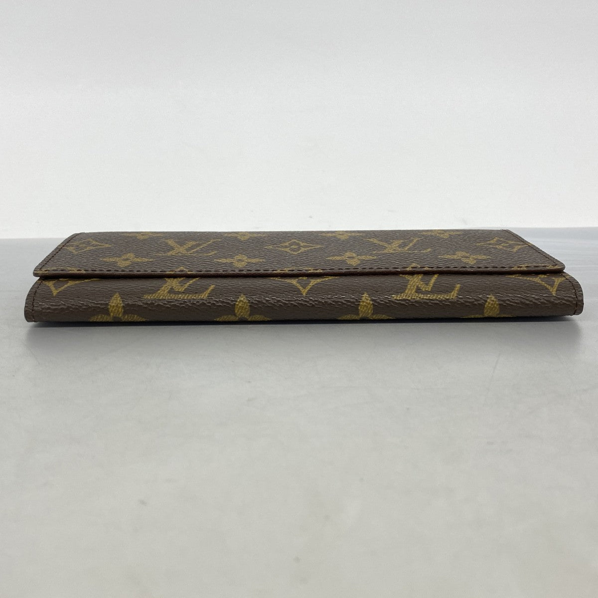 ★SALE【6de5636】ルイヴィトン 長財布 モノグラム ポルト円3カルトクレディ M61818 ブラウン【中古】レディース