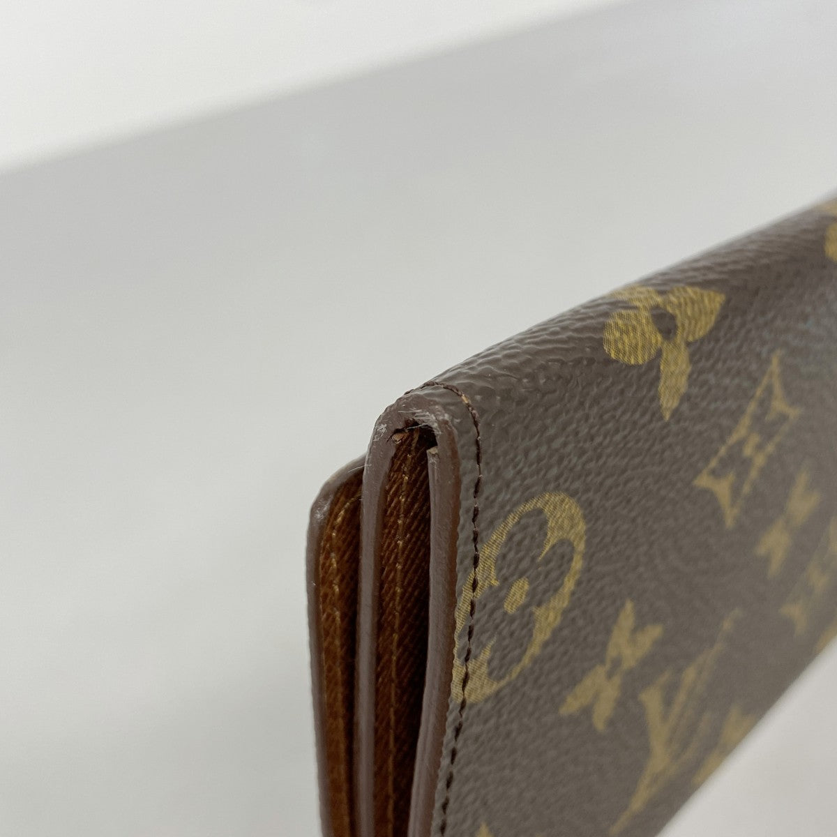 ★SALE【6de5636】ルイヴィトン 長財布 モノグラム ポルト円3カルトクレディ M61818 ブラウン【中古】レディース