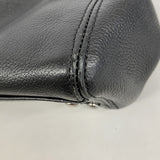 【6de5665-k】シャネル トートバッグ エグゼクティブ レザー ブラック シルバー金具【中古】レディース