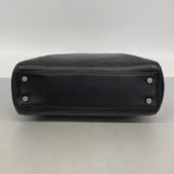 【6de5665-k】シャネル トートバッグ エグゼクティブ レザー ブラック シルバー金具【中古】レディース