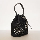 ★最終価格【6de5868-k】プラダ ハンドバッグ ナイロン ブラック シルバー金具 2wayバッグ【中古】レディース
