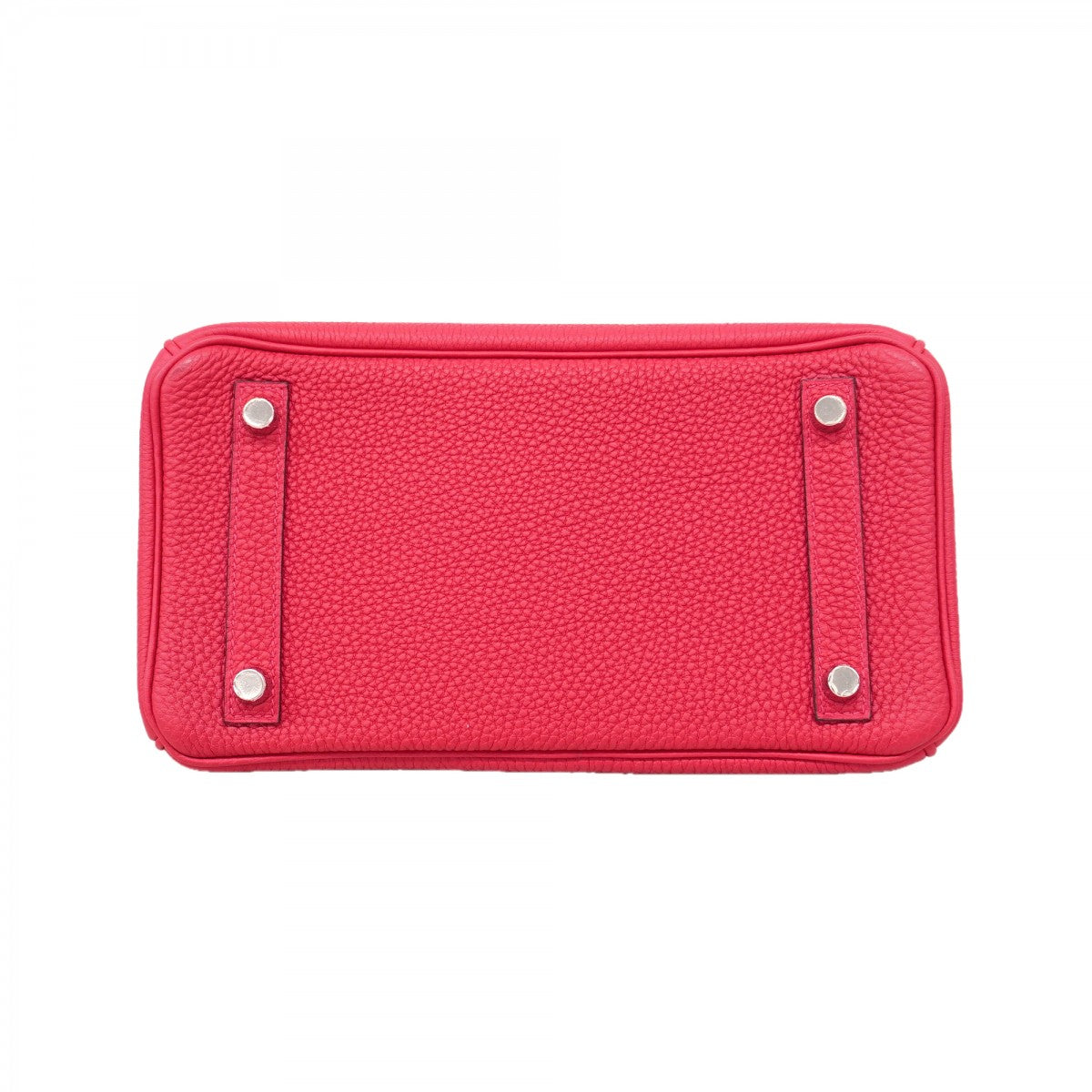 ★SALE【6de5900-g】エルメス ハンドバッグ バーキン25タッチ トゴ アリゲーター フランボワーズ シルバー金具 Z刻印【中古】レディース