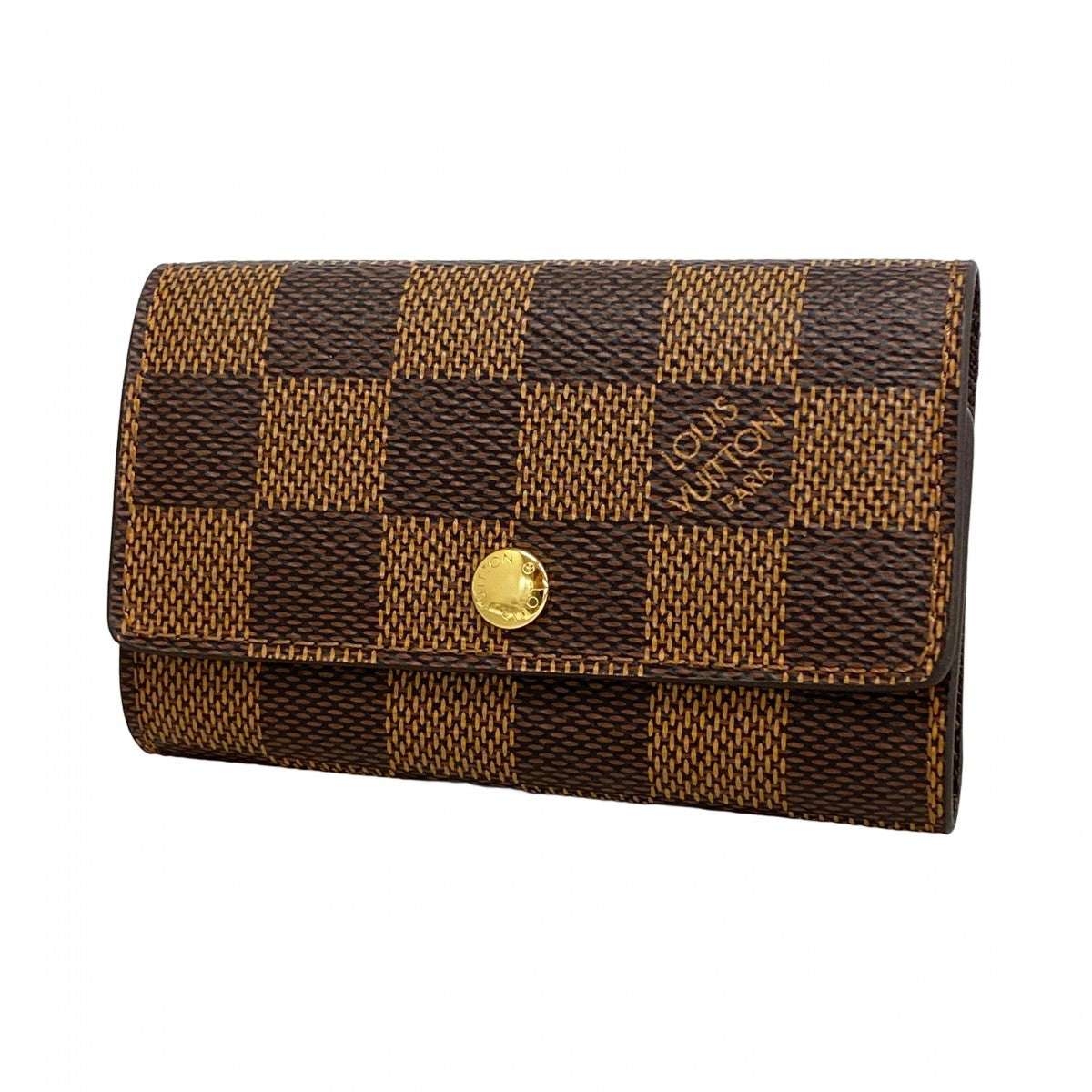 ★SALE【6de5921】ルイヴィトン キーケース ダミエ ミュルティクレ6 N62630 エベヌ【中古】メンズ レディース ユニセックス