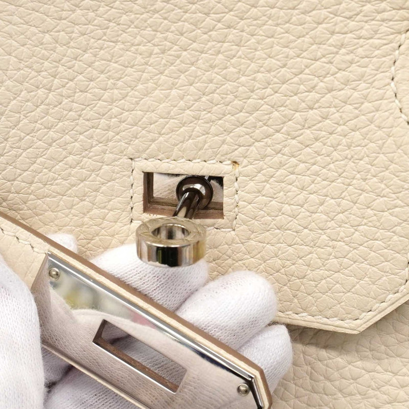 【6de5965-g-h】エルメス ハンドバッグ バーキン30 トリヨンクレマンス クレ シルバー金具 C刻印【中古】レディース