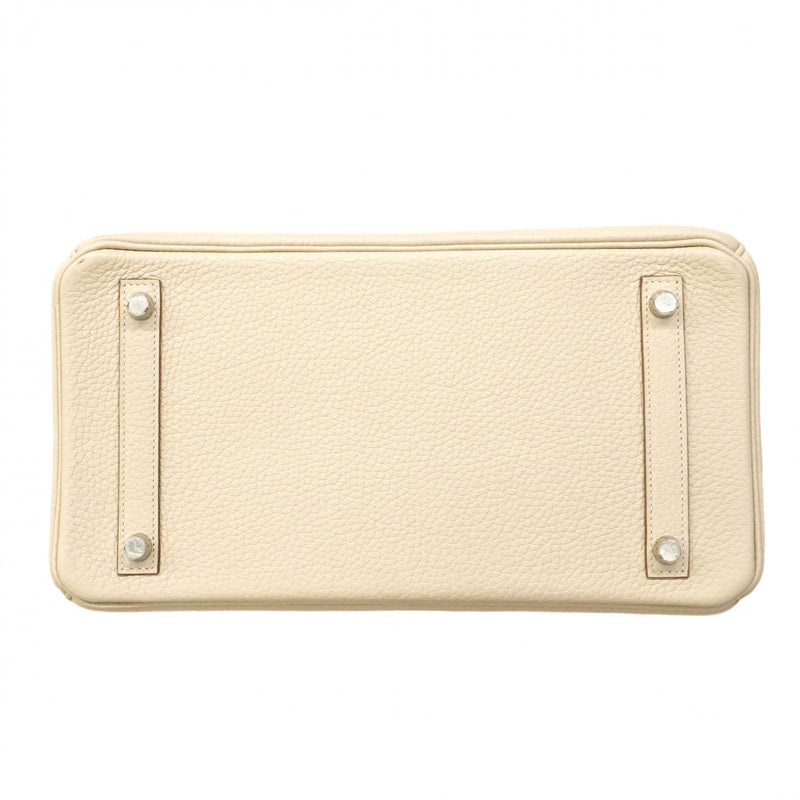 【6de5965-g-h】エルメス ハンドバッグ バーキン30 トリヨンクレマンス クレ シルバー金具 C刻印【中古】レディース
