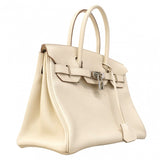 【6de5965-g-h】エルメス ハンドバッグ バーキン30 トリヨンクレマンス クレ シルバー金具 C刻印【中古】レディース
