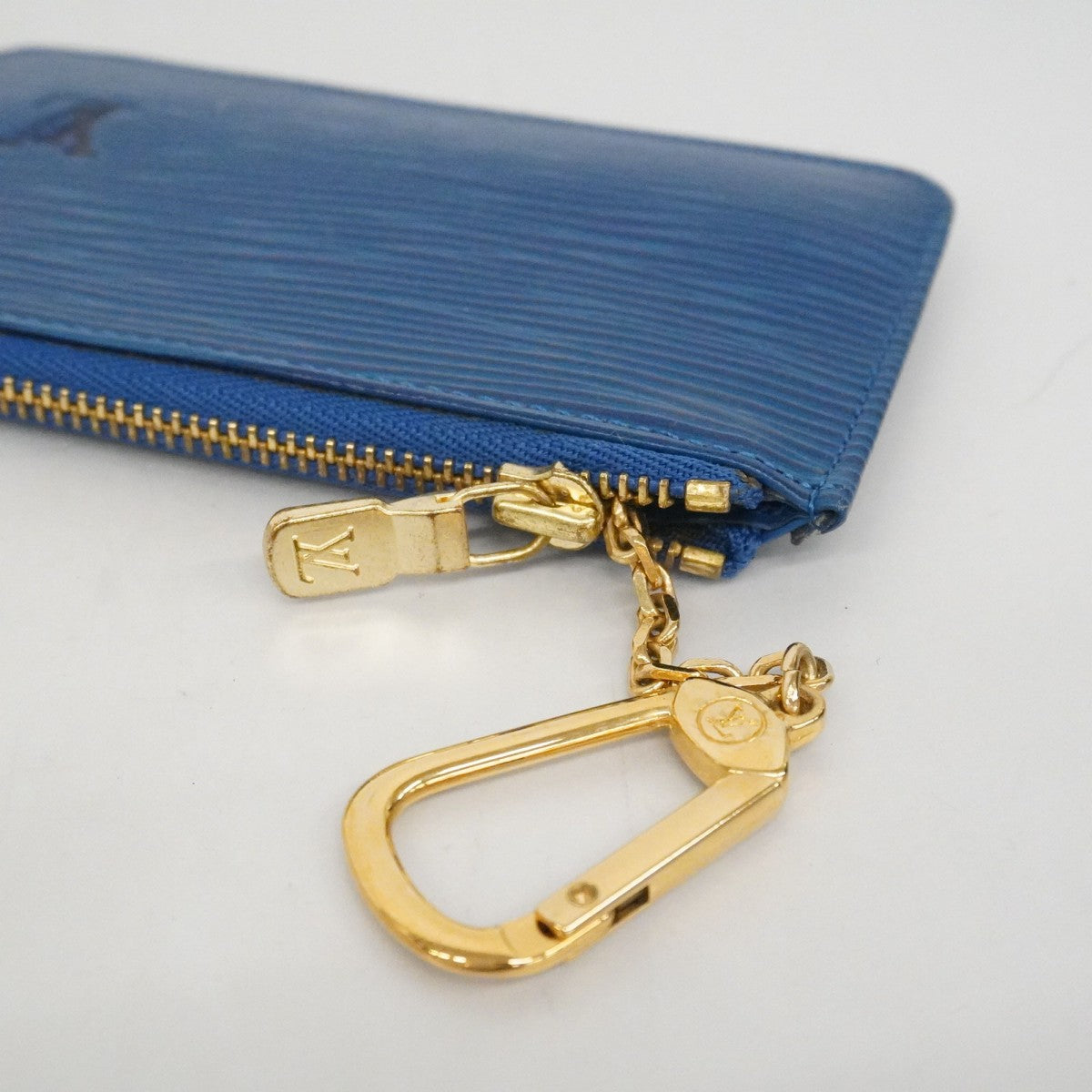 ★SALE【6de6233-k】ルイヴィトン コインケース エピ ポシェットクレ M63805 トレドブルー【中古】メンズ レディース ユニセックス