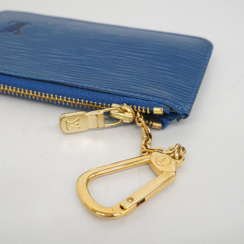 ★SALE【6de6233-k】ルイヴィトン コインケース エピ ポシェットクレ M63805 トレドブルー【中古】メンズ レディース ユニセックス