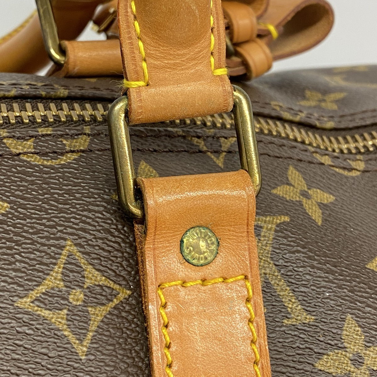 【6de6315】ルイヴィトン ボストンバッグ モノグラム キーポルバンドリエール55 M41414 ブラウン【中古】メンズ レディース ユニセックス