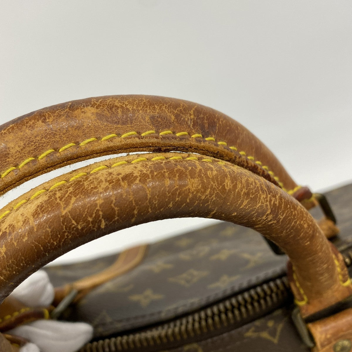 【6de6328】ルイヴィトン ボストンバッグ モノグラム キーポル50 M41426 ブラウン【中古】メンズ レディース ユニセックス