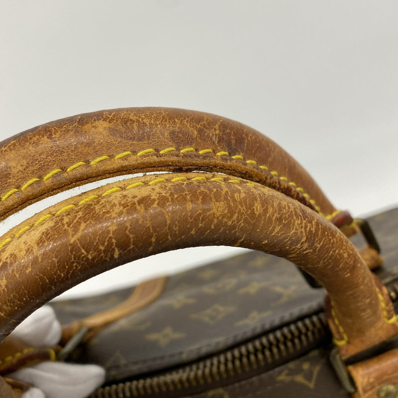 【6de6328】ルイヴィトン ボストンバッグ モノグラム キーポル50 M41426 ブラウン【中古】メンズ レディース ユニセックス