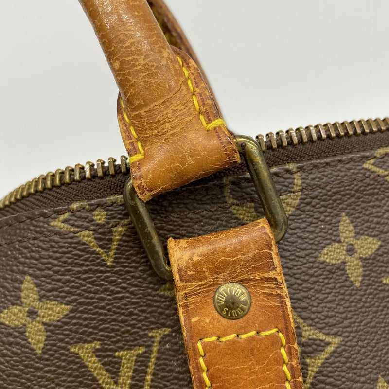 【6de6328】ルイヴィトン ボストンバッグ モノグラム キーポル50 M41426 ブラウン【中古】メンズ レディース ユニセックス
