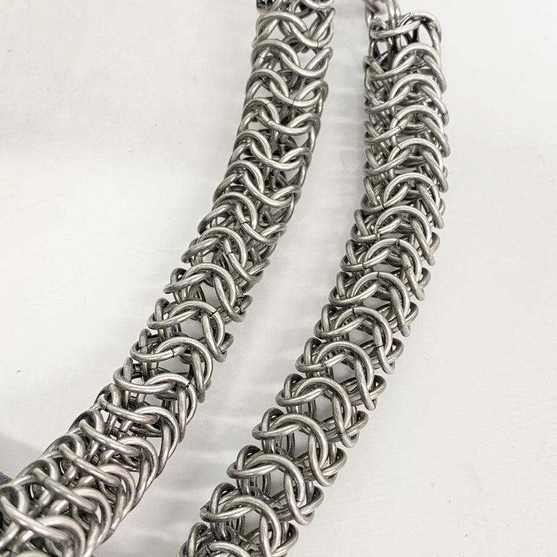 ★SALE【6de6417】シャネル ショルダーバッグ マトラッセ チェーンショルダー ラムスキン ブラック シルバー金具【中古】レディース