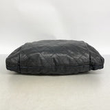 ★SALE【6de6417】シャネル ショルダーバッグ マトラッセ チェーンショルダー ラムスキン ブラック シルバー金具【中古】レディース