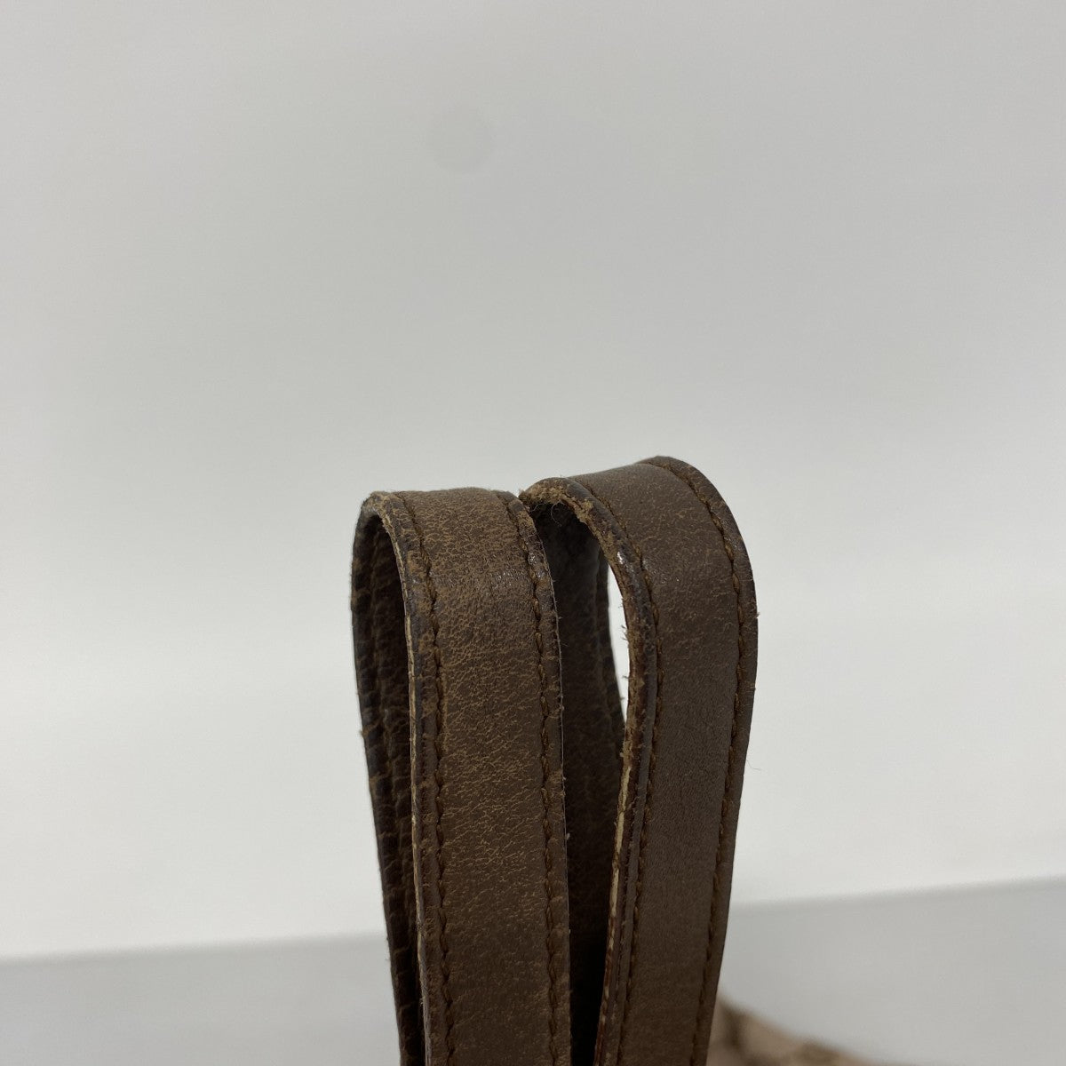 【6de6431-k】グッチ トートバッグ 002 1098 キャンバス ピンクベージュ シャンパンゴールド金具【中古】レディース