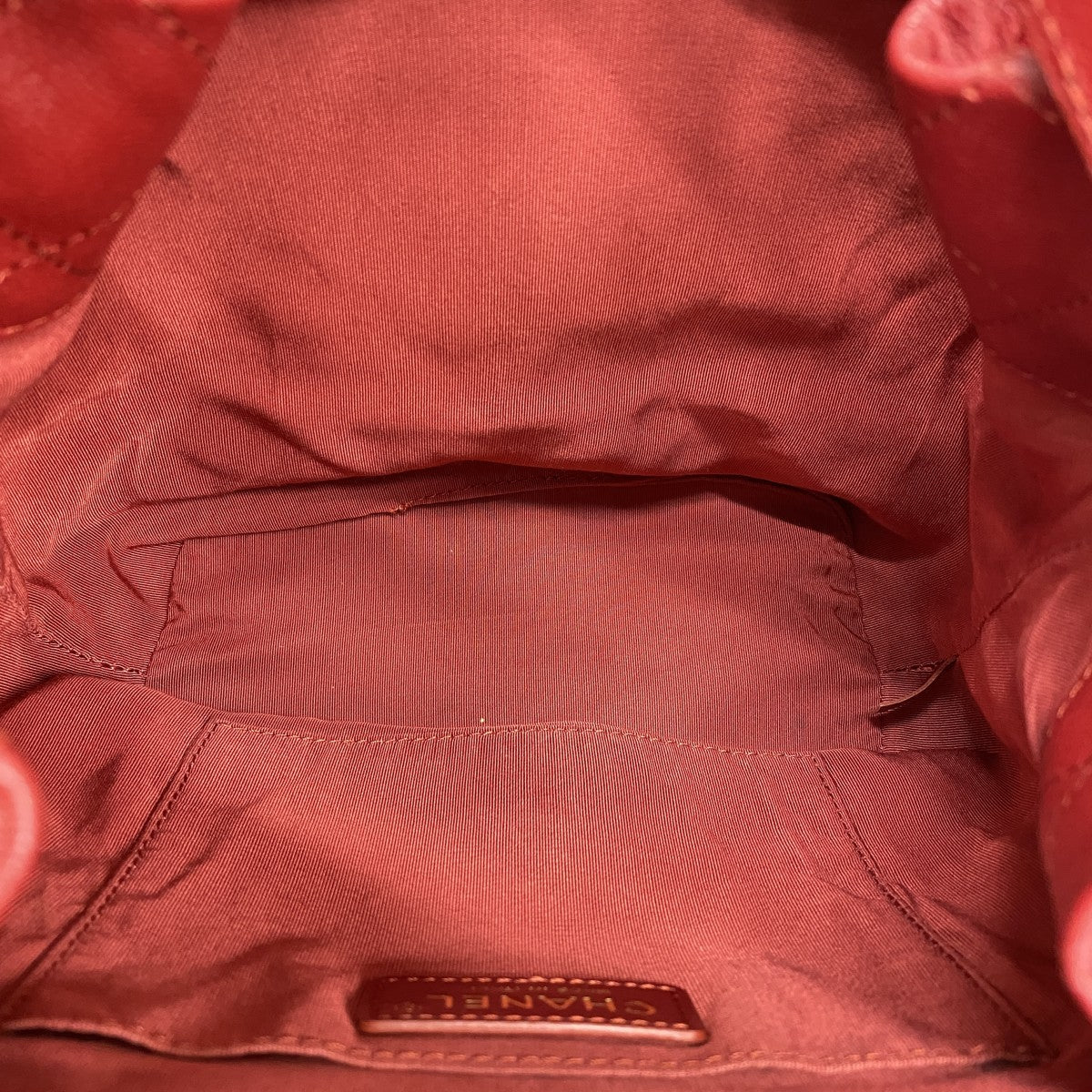 ★SALE【6de6517】シャネル ハンドバッグ マトラッセ チェーンショルダー キャビアスキン レッド ゴールド金具 2wayバッグ【中古】レディース