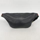 ★SALE【6ea0003-k】グッチ ウエストバッグ 530412 レザー ブラック ゴールド金具【中古】メンズ