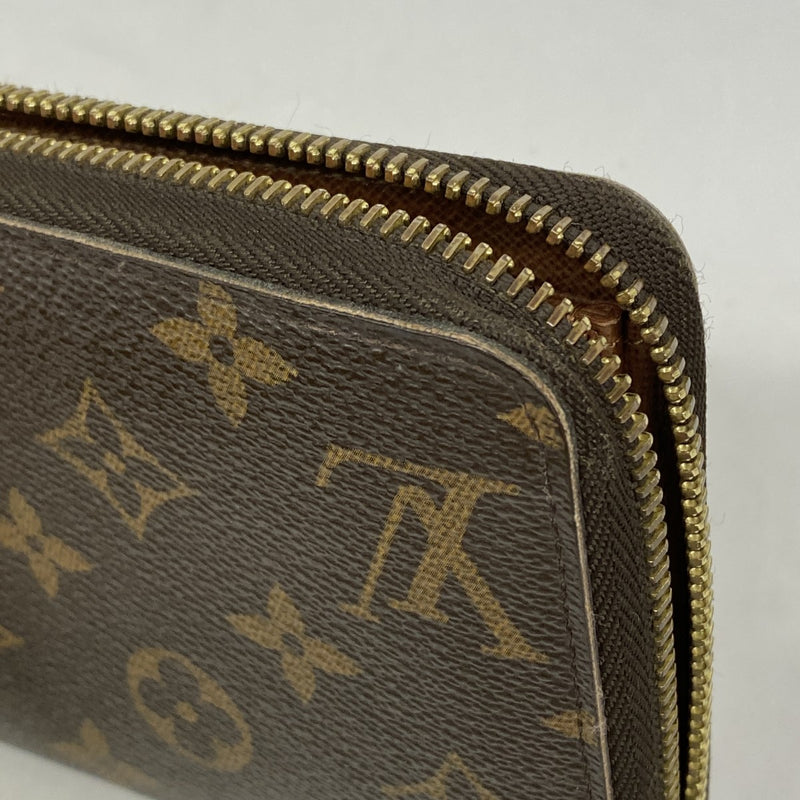 ★SALE【6ea0023】ルイヴィトン 長財布 モノグラム ジッピーウォレット M60017 ブラウン【中古】レディース
