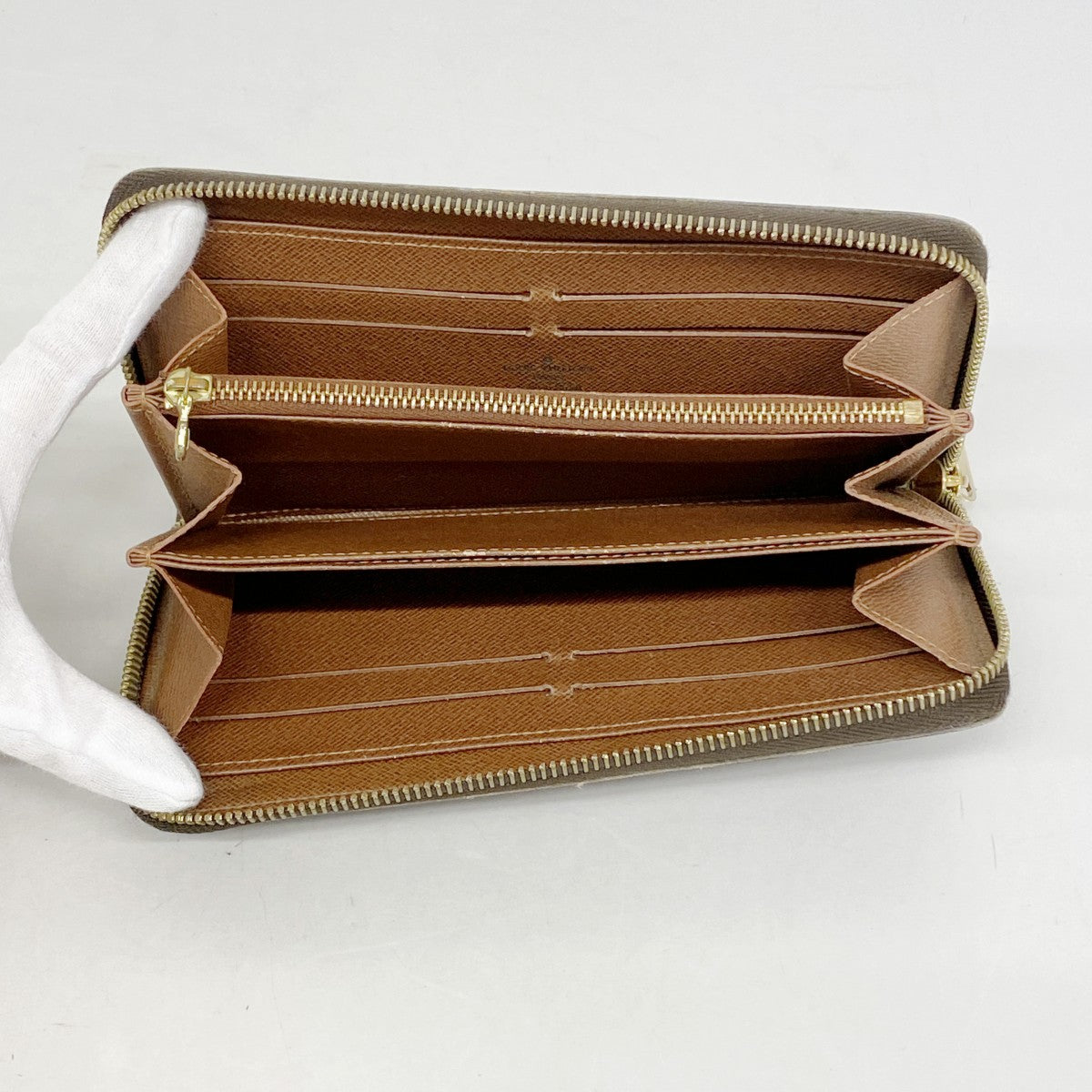 ★SALE【6ea0023】ルイヴィトン 長財布 モノグラム ジッピーウォレット M60017 ブラウン【中古】レディース
