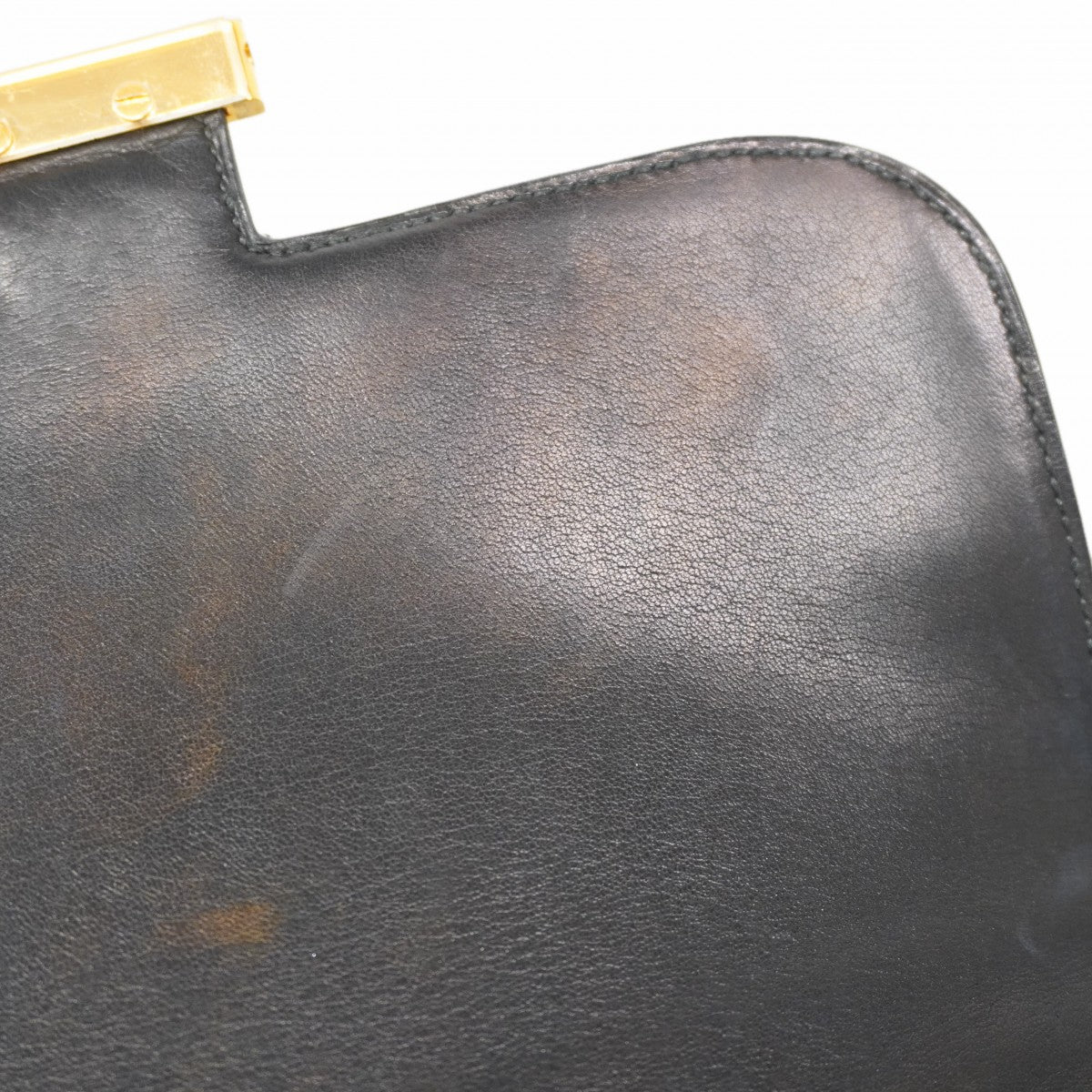 ★在庫処分★最終価格★SALE【6ea0032】エルメス ショルダーバッグ コンスタンス23 ボックスカーフ ブラック ゴールド金具 〇S刻印【中古】レディース