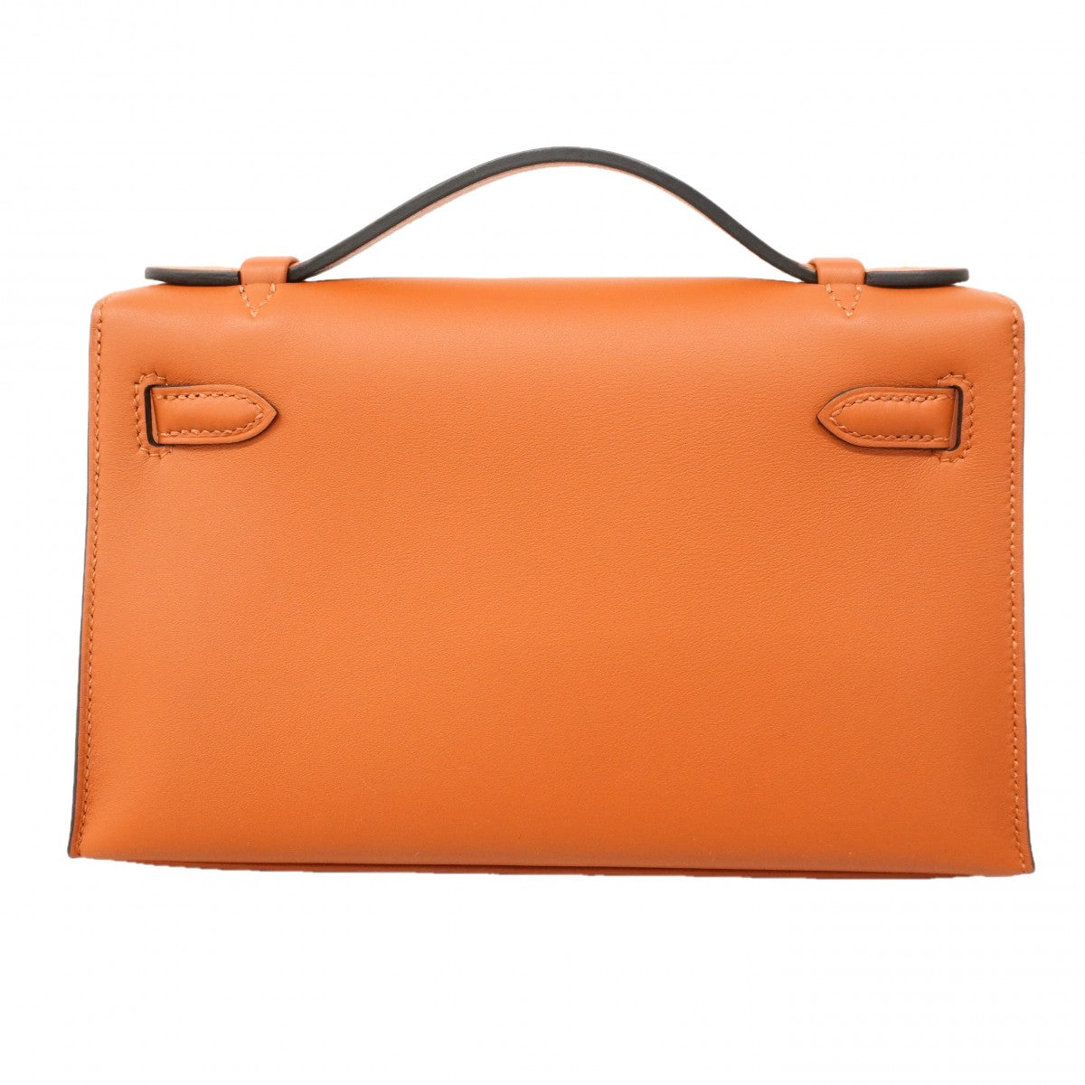 ★SALE【6ea0102-g】エルメス ハンドバッグ ポシェットケリー スイフト キュイーブル ゴールド金具 K刻印【中古】レディース