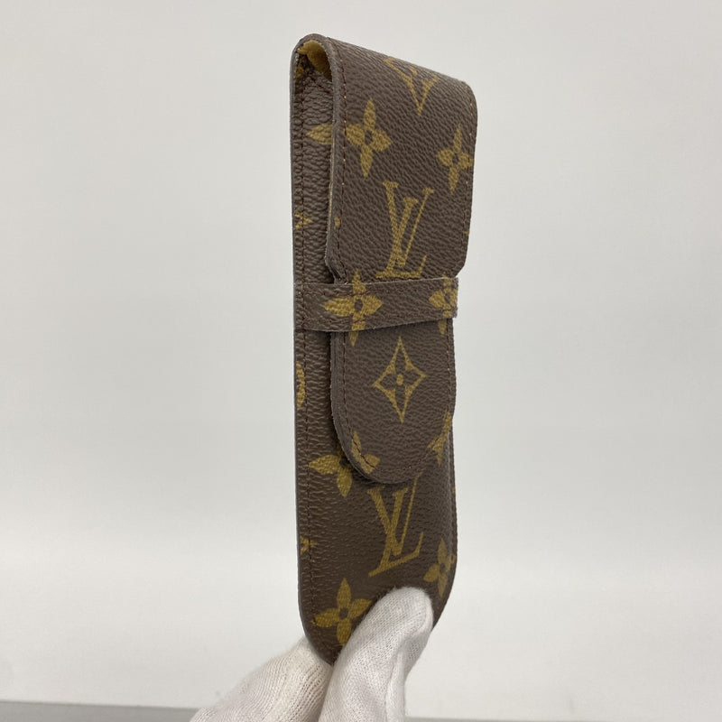 ★SALE【6ea0136-k】ルイヴィトン ペンケース モノグラム エテュイスティロ M62990 ブラウン【中古】メンズ レディース ユニセックス