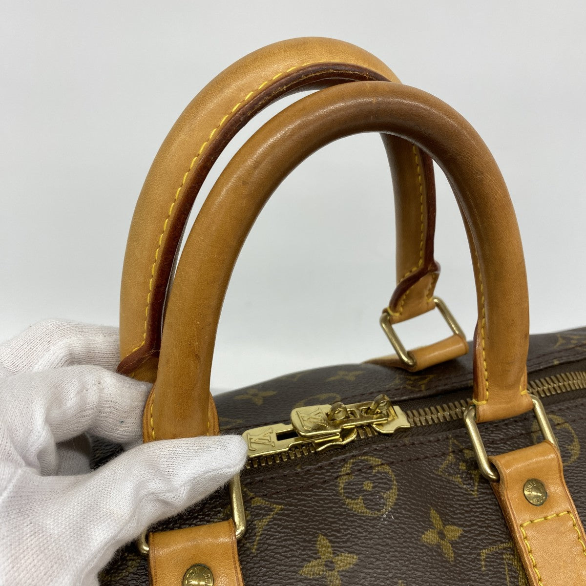★在庫処分★最終価格【6ea0183】ルイヴィトン ボストンバッグ モノグラム キーポル45 M41428 ブラウン【中古】メンズ レディース ユニセックス