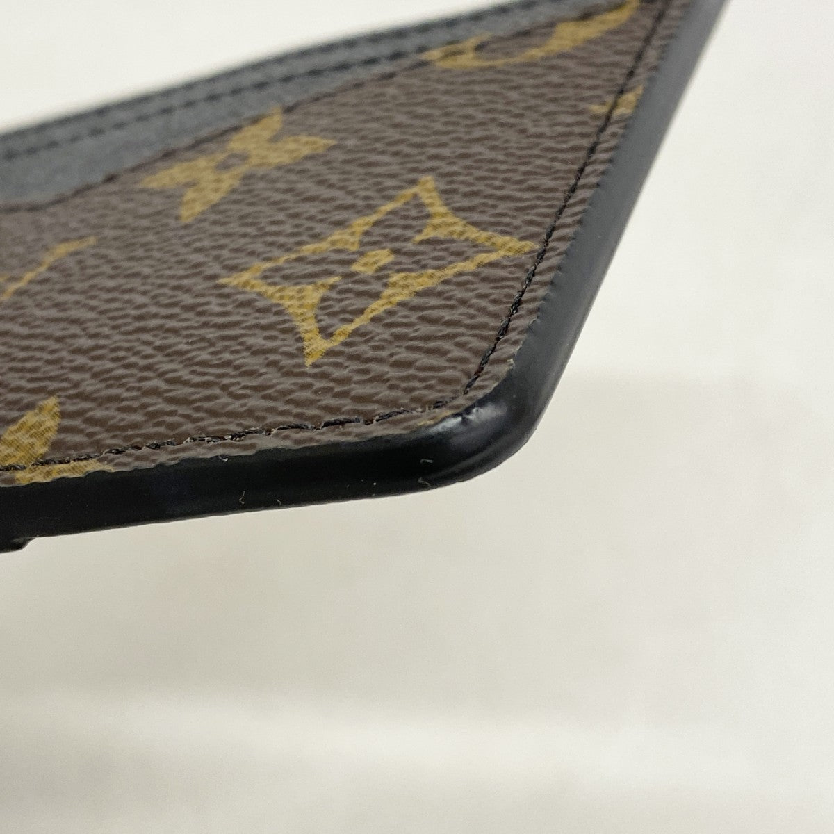 ★最終価格★SALE【6ea0311】ルイヴィトン カードケース モノグラム・マカサー ネオポルトカルト M60166 ブラウン【中古】メンズ