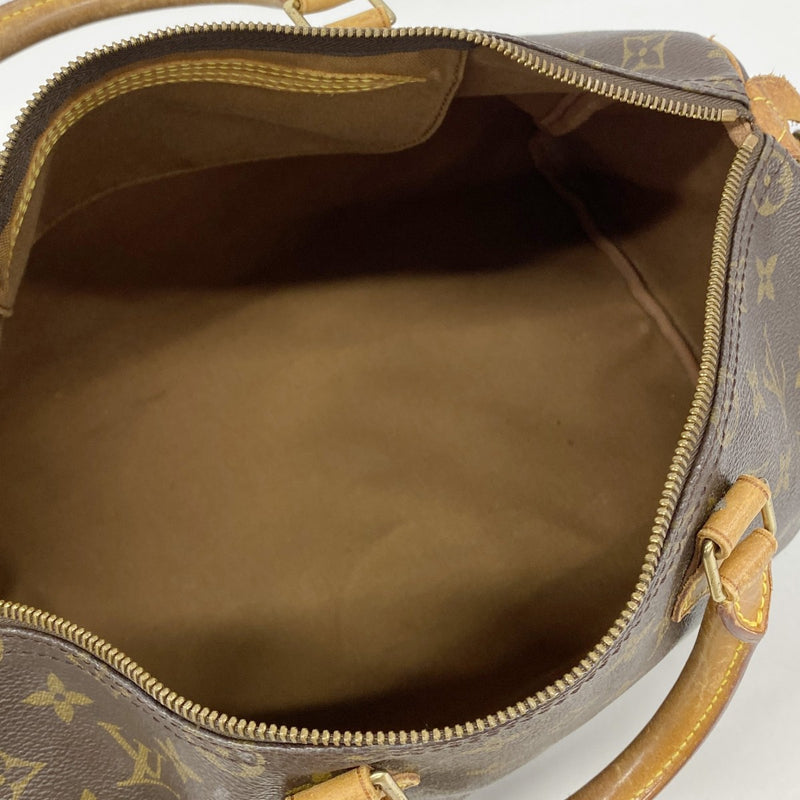 【6eb0497】ルイヴィトン ハンドバッグ モノグラム スピーディ35 M41107 ブラウン【中古】レディース