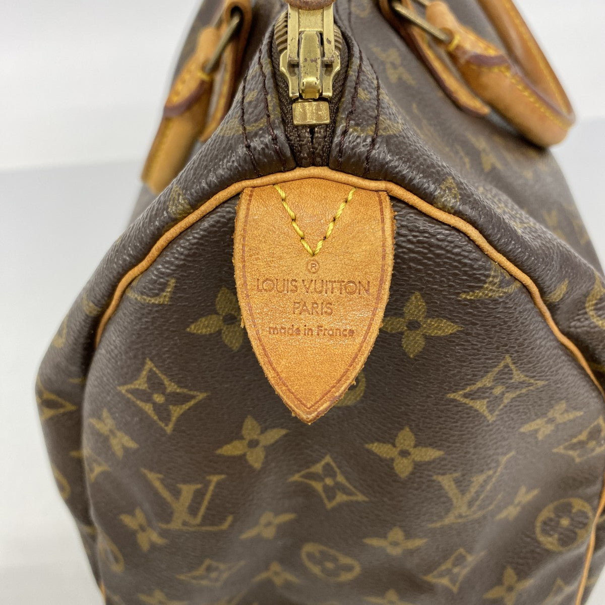 【6eb0497】ルイヴィトン ハンドバッグ モノグラム スピーディ35 M41107 ブラウン【中古】レディース