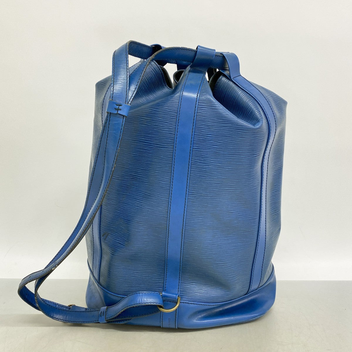 【6eb0554-k】ルイヴィトン ショルダーバッグ エピ ランドネGM M43085 トレドブルー【中古】レディース