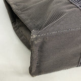 【6eb0761-k】エルメス ハンドバッグ エールラインMM キャンバス グレー シルバー金具【中古】メンズ レディース ユニセックス