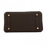 【6eb0860-g】エルメス ハンドバッグ バーキン25 トゴ ヴェールロデン ゴールド金具 G刻印【中古】レディース