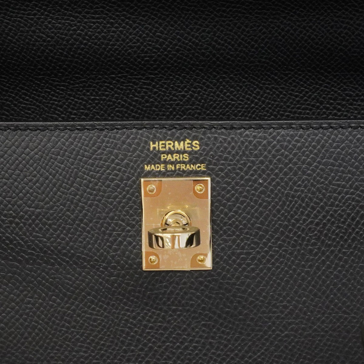 ★SALE【6eb0861-g】エルメス ハンドバッグ ケリー25 ヴォーエプソン グリミスティ ゴールド金具 K刻印 2wayバッグ【中古】レディース