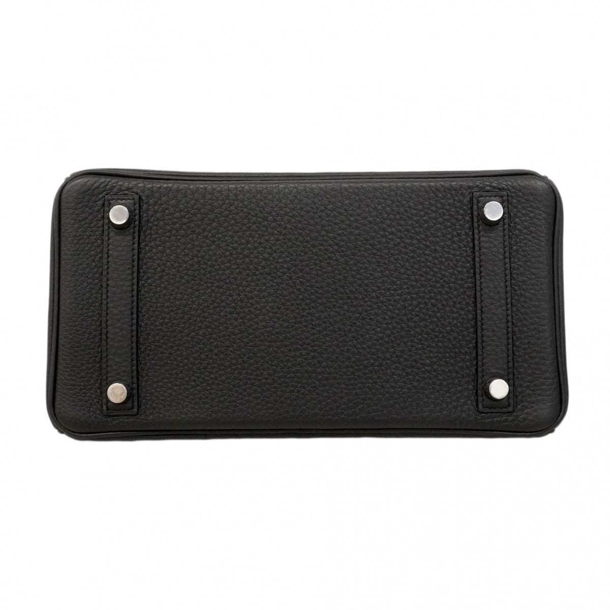 ★SALE【6eb0862-g】エルメス ハンドバッグ バーキン25 トゴ ブラック シルバー金具 A刻印【中古】レディース