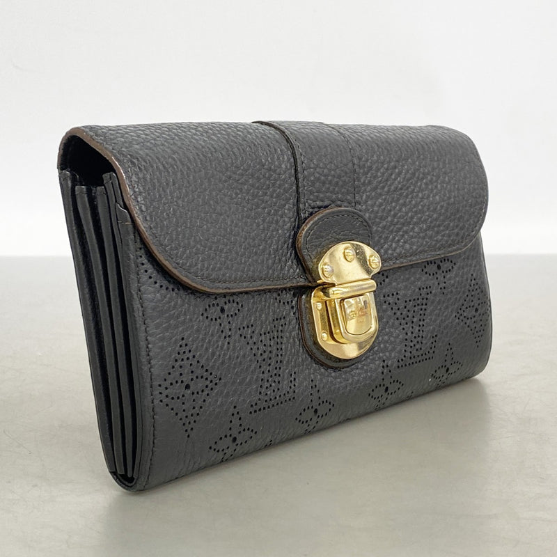 【本物保証】 ルイ ヴィトン LOUIS VUITTON マヒナ ポルトフォイユ イリス 長財布 ブラック M58163 LOUIS VUITTON】ルイヴィトン『マヒナ ポルトフォイユ イリス』M58136
