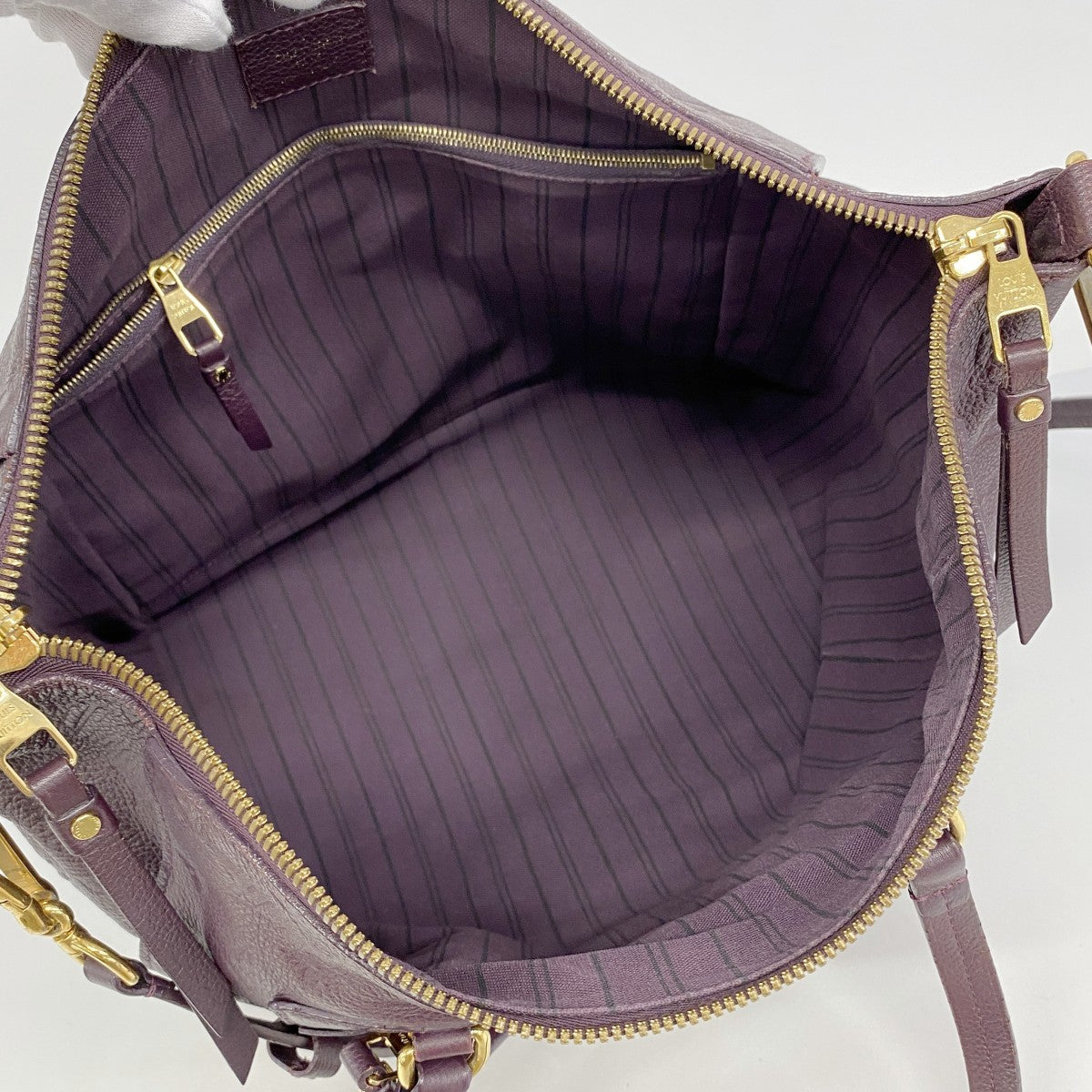 ★在庫処分★最終価格★SALE【6eb0991-k】ルイヴィトン トートバッグ モノグラム・アンプラント ルミニューズPM M40551 オーブ 2wayバッグ【中古】レディース