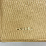 【6eb1004-k】シャネル 長財布 ココボタン レザー ベージュ ゴールド金具【中古】レディース