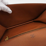 【6eb1054-k】ルイヴィトン ハンドバッグ モノグラム モンソー28 M51185 ブラウン 2wayバッグ【中古】レディース