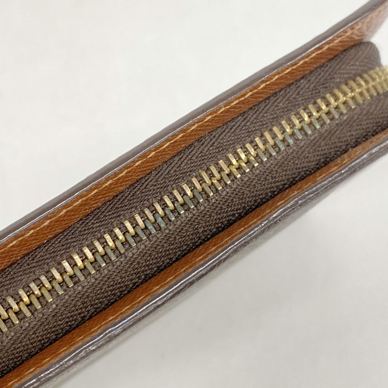 【6eb1062】ルイヴィトン 長財布 モノグラム ポルトモネ ジップ M61727 ブラウン【中古】メンズ レディース ユニセックス