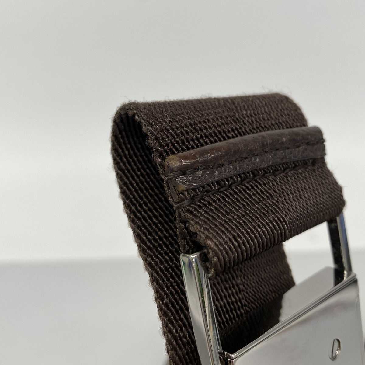 【6eb1072-k】グッチ ショルダーバッグ GGキャンバス 122790 キャンバス ベージュ ブラウン シルバー金具【中古】レディース
