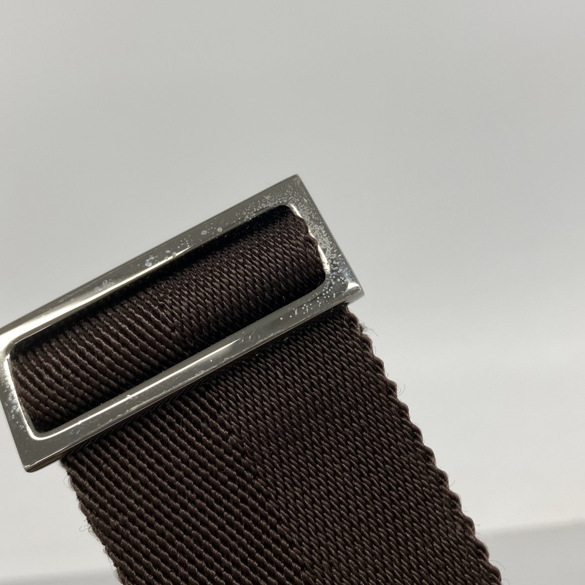 【6eb1072-k】グッチ ショルダーバッグ GGキャンバス 122790 キャンバス ベージュ ブラウン シルバー金具【中古】レディース