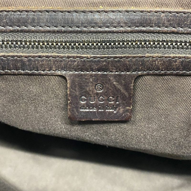★在庫処分★最終価格★SALE【6eb1084】グッチ ショルダーバッグ GGキャンバス 106242 キャンバス ベージュ ブラウン シルバー金具【中古】レディース