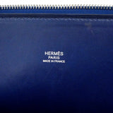 ★在庫処分★最終価格★SALE【6eb1112-h】エルメス ハンドバッグ ボリード31 ボックスカーフ ブルードマルト シルバー金具 □J刻印【中古】レディース