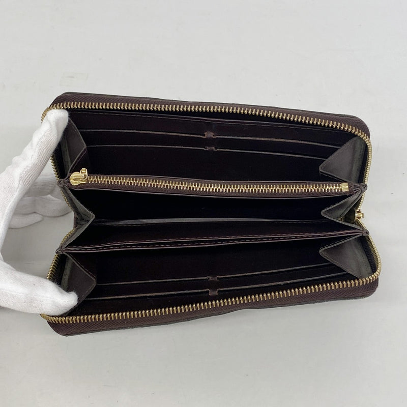 ルイヴィトン Louis Vuitton ジッピーウォレット ラウンドファスナー長財布 モノグラムヴェルニ アマラント M93522 【74349】 ルイヴィトンジッピーウォレット 旧型 14125 アマラント レディース