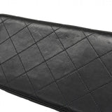 【6eb1274-h】シャネル ショルダーバッグ デカマトラッセ Wチェーン ラムスキン ブラック ゴールド金具【中古】レディース